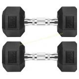 Hex Dumbbells Rubber Coated Dumbbell