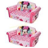Marshmallow 2-in-1 Kids Couch, 2 Pack