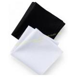 Silk-Like Handkerchief Set 20x20 Solid Color
