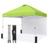 CROWN SHADES 10x10 Pop Up Canopy with Wall