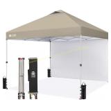CROWN SHADES 10x10 Pop Up Canopy with Wall
