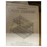 Metal bunk bed
