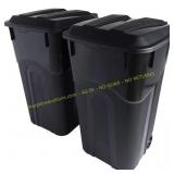 United Solutions 32 Gal. Wheeled Can (2-Pack)