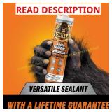 Gorilla Silicone Caulk Sealant 10oz