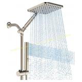 Hombeter Shower Head, Handheld 10" Rain Combo