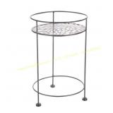Round Metal Plant Stand, Large + Small