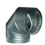 DuraVent DVL 6x6 90  Galvanized Elbow