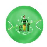 26 in. Green Buddy Elf Metal Saucer Sled