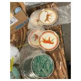 6Ct Small Decorative Plates Trueliving