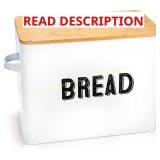 Granrosi 10" Farmhouse Bread Keeper with Lid