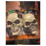 2ct Light Up Skull Mask