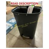 Glad 13 gallon trash can