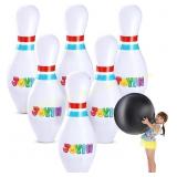 JOYIN Giant Inflatable Bowling Set for Kids