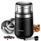 SHARDOR Electric Coffee Grinder, 1 Bowl, Black