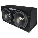 MTX Dual 12-In Subwoofers, 1200W Max