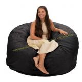 Ultimate Sack 5ft Memory Foam Chair Charcoal