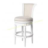 Pullman 31in Alabaster White Bar Stool
