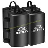 Hatway Canopy Weights 132LBS 4pk Black