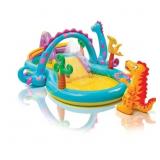 131x90in. Dinoland Play Center Pool