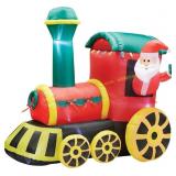 A Holiday Co 6.5ft Inflatable Santa w/ LED