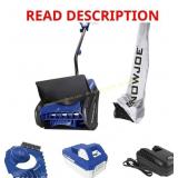 Snow Joe 24-Volt Snow Shovel blue (no battery)