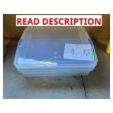 2 ct. under bed storage with lids