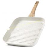 SENSARTE Nonstick Ceramic Grill Pan 9.5"