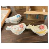6 Ct Bird Decorations