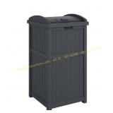 Suncast Trashcan Hideaway 30 Gal Gray