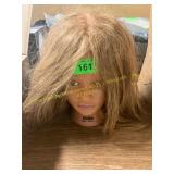 Sirydtm 12" Barber Mannequin Head with Hair