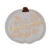 Ceramic Pumpkin Tray
