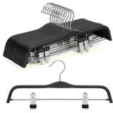 TOPIA HANGER Wood Pants Hangers, 10 Pack CT17B