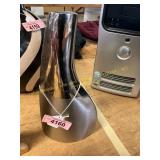 Silver Colored Vase