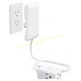 NUTICT Outlet Cover Cord 3ft Surge White