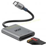 Acer USB-C SD Card Reader for iPhone/Galaxy