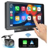CarPlay/Android Auto 7" HD Car Stereo with BT