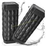 BUGANI Bluetooth Speakers, 2 Pack