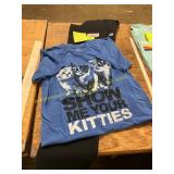 Champion XS Sweatpants + Funny Kitty S Graphic T