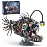 XITALAXU Mechanical Fish Building Set 1038PCS