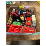 Flat of Assorted Toy Cars