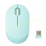 onn Wireless 5-Button Mouse, 1600 DPI, Teal