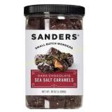 2ct Senders Dark Chocolate Sea Salt Caramels 36 oz