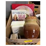 Collector Plates, Book, Jar, Misc