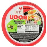 4ct Nongshim Fresh Udon Bowl, Soft Dried Durian