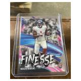24 Topps Chrome Finesse Malik Nabers RC