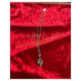 20in Bohemian Moonstone Pendant Necklace