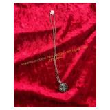 20in Retro Moonstone Tree of Life Necklace