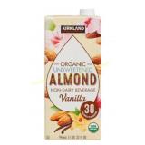 5ct Kirkland Organic Vanilla Almond Beverage