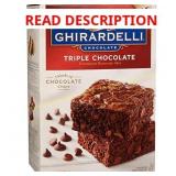 4 pk Triple Chocolate Brownie Mix