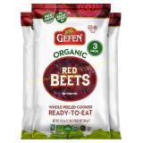Gefen Organic Beets, Whole & Cooked 3 Pack